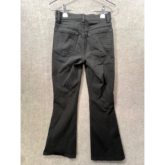 Reformation Black High Rise Flare Jeans Women's Size 26 - Picture 2 of 7